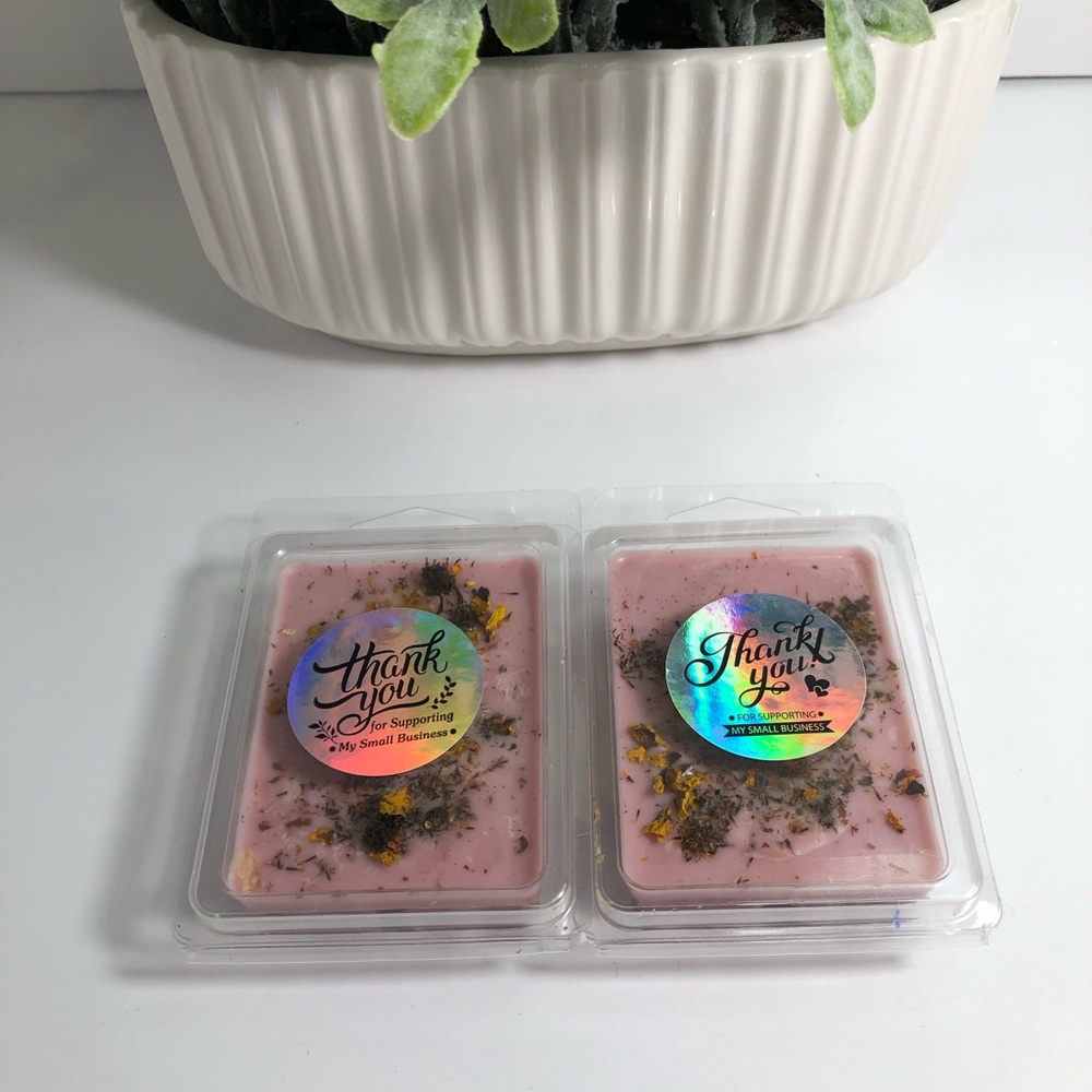 Natural herbal soy wax melts 2 for $12